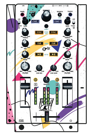 Akai Pro AMX Skin Mizucat White